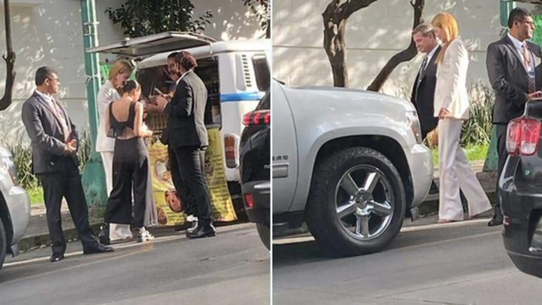 Captan a Nicole Kidman comprando queso oaxaca en un puesto callejero en CDMX